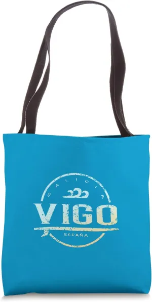 Vigo España - Retro Vigo Spain Vintage Surf Tote Bag