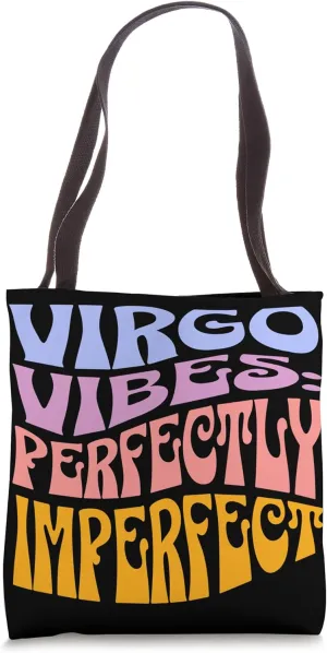Virgo Vibes Birthday Zodiac Sign Horoscope Print Tote Bag