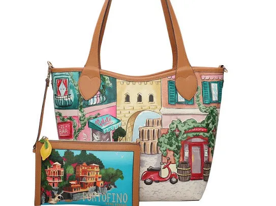 Viva Italia Postcard Reversible Tote