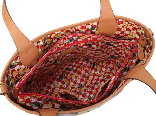 Viva Italia Postcard Reversible Tote