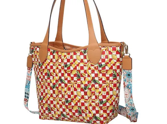 Viva Italia Postcard Reversible Tote