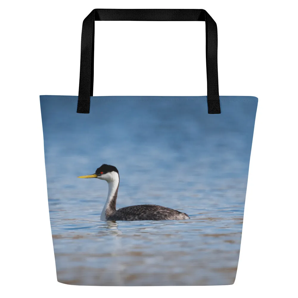 Western Greece All-Over Print Large Tote Bag
