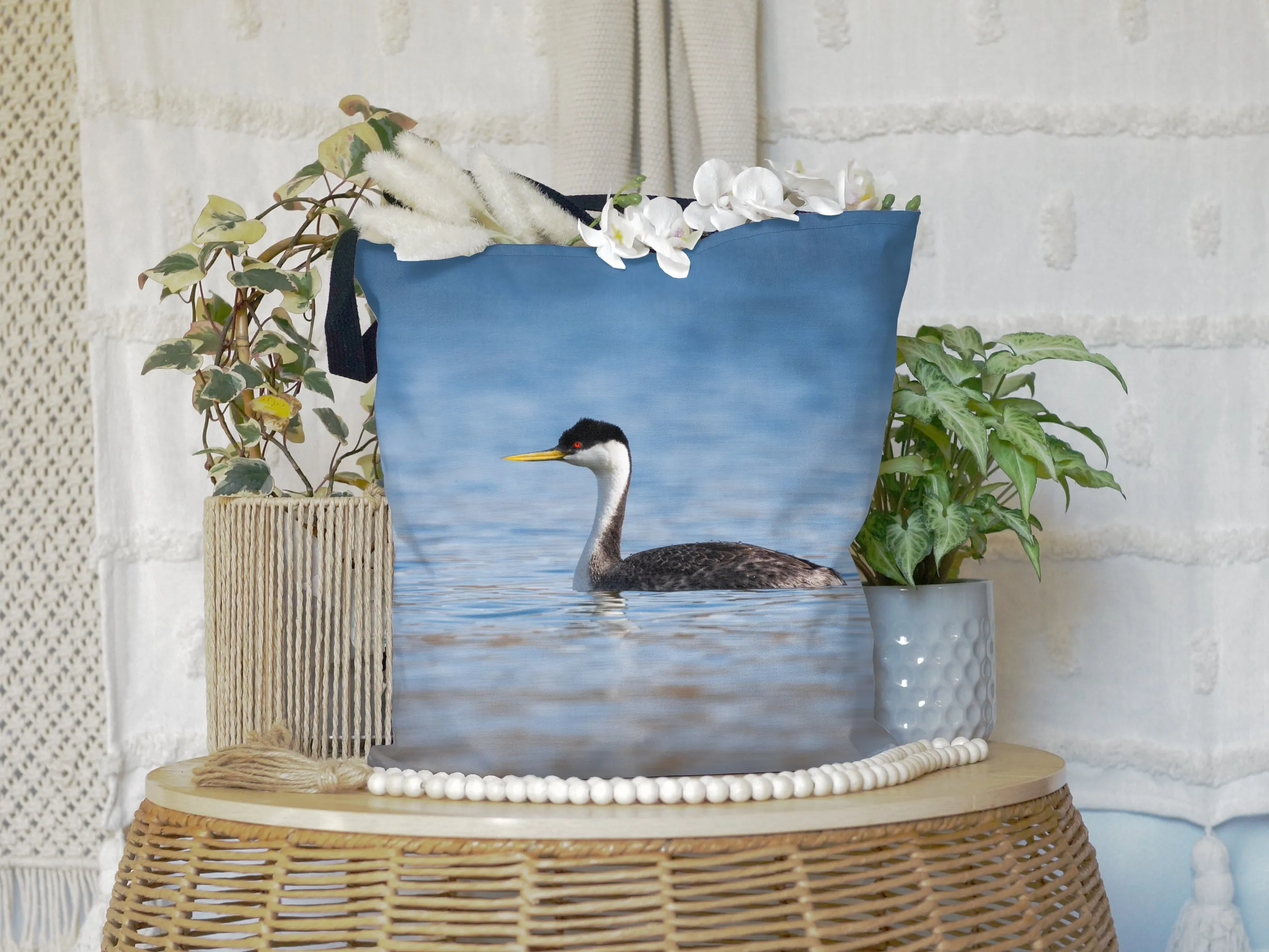 Western Greece All-Over Print Large Tote Bag