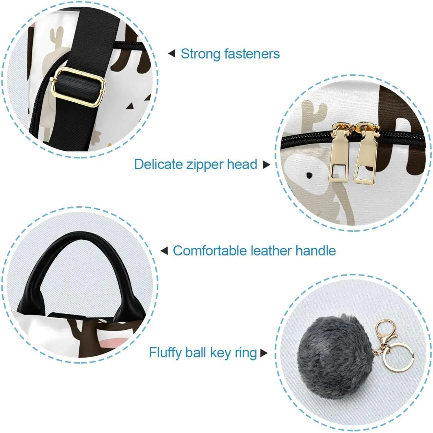 Women Backpack Daypack Casual Shoulder Bag Vintage Anti-theft Travel Backpack Pattern 11