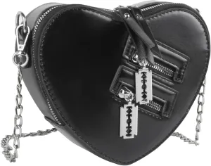 Women Red Heart Purse Cute Love Heart Shape Shoulder Handbag Girls Evening Clutch Bag Chain Purse