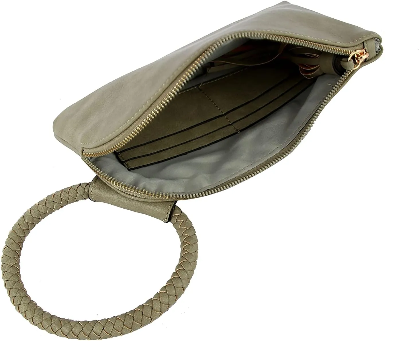 Womens Clutch Purse Wristlet Wallet Evening w/Hand Strap Casual Formal Vegan Leather - Metro Muse