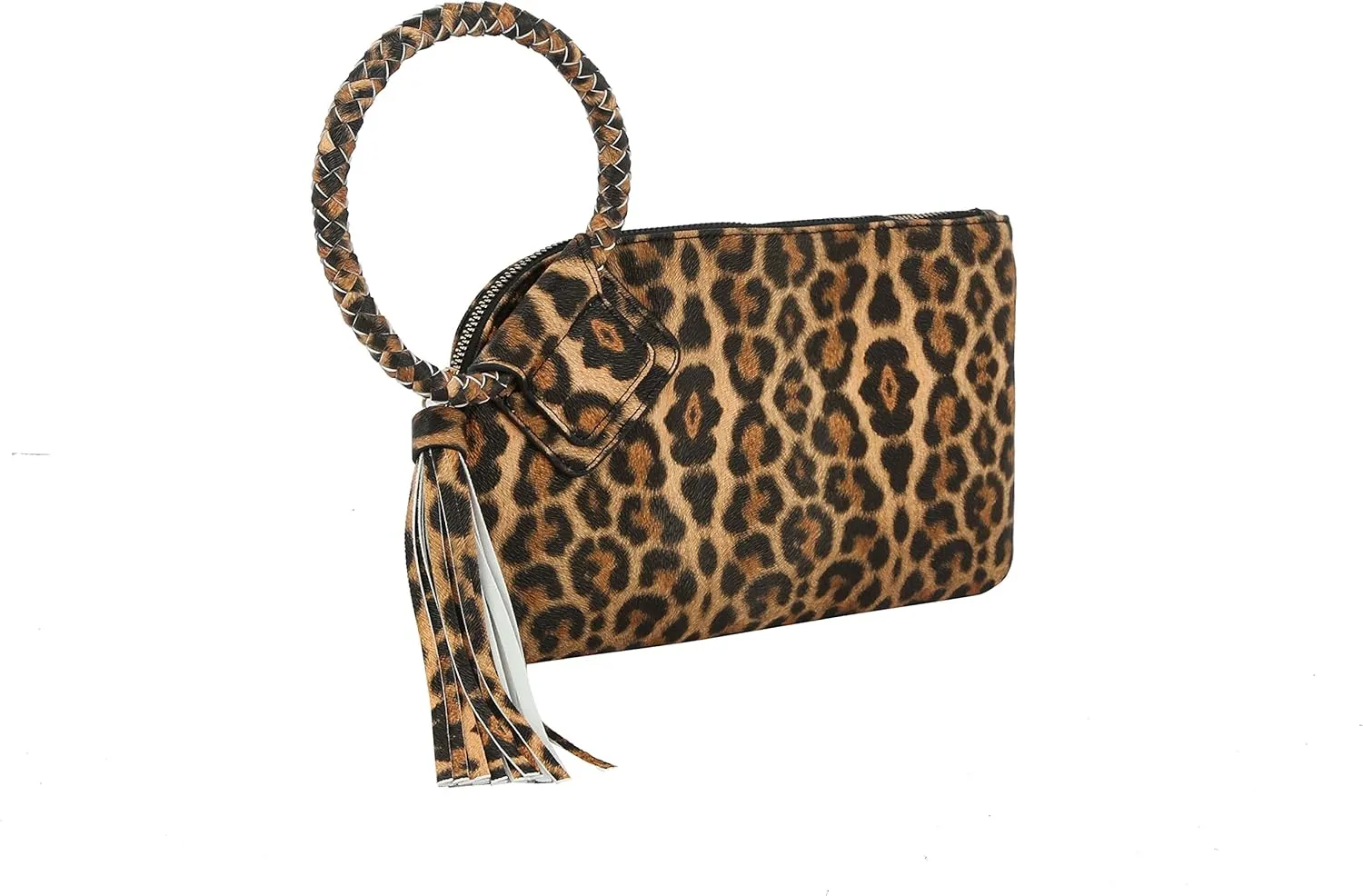 Womens Clutch Purse Wristlet Wallet Evening w/Hand Strap Casual Formal Vegan Leather - Metro Muse