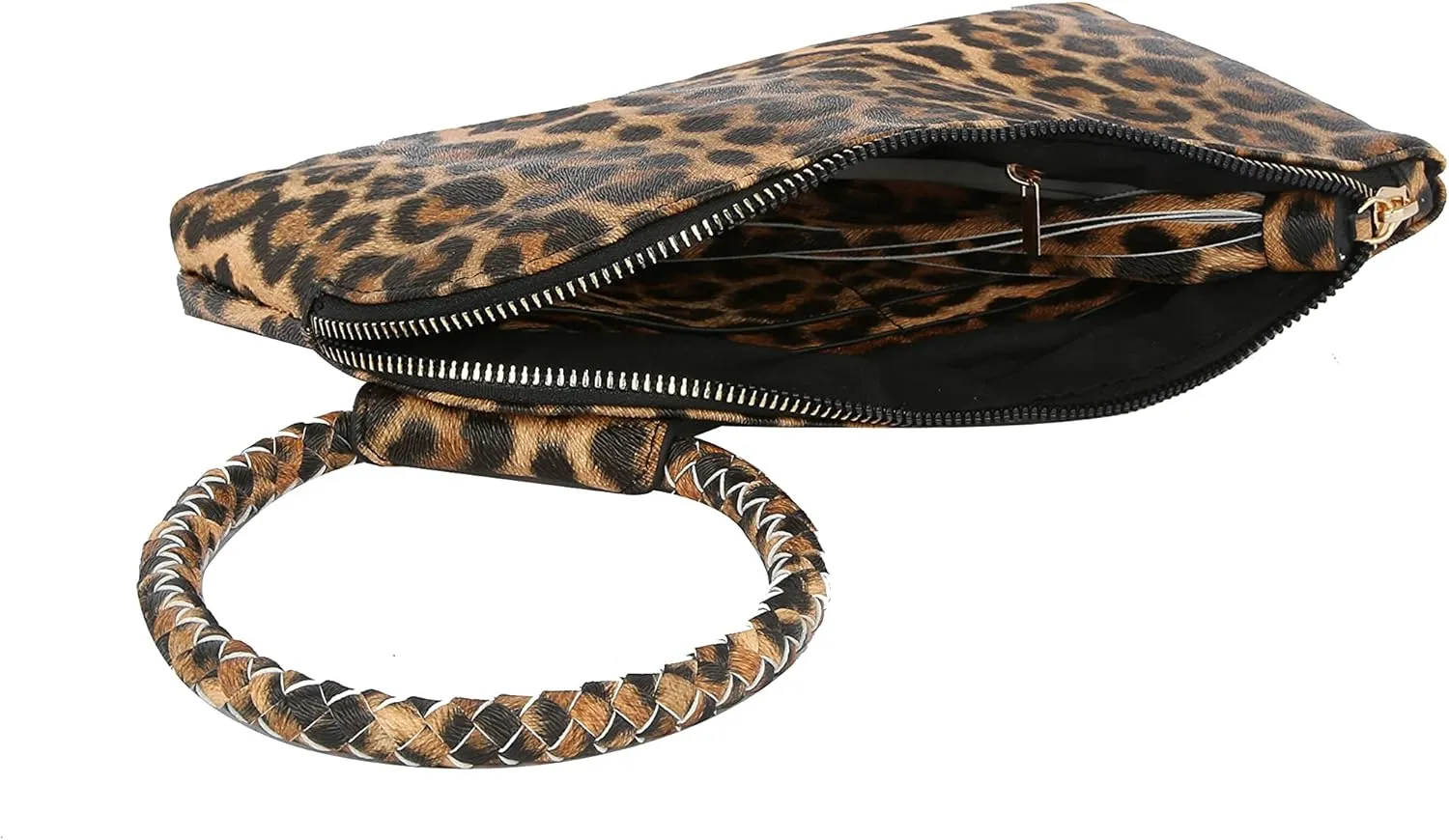 Womens Clutch Purse Wristlet Wallet Evening w/Hand Strap Casual Formal Vegan Leather - Metro Muse