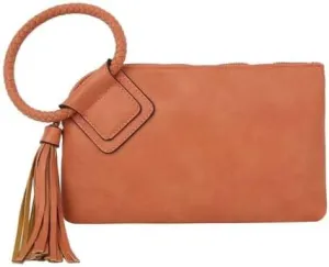 Womens Clutch Purse Wristlet Wallet Evening w/Hand Strap Casual Formal Vegan Leather - Metro Muse
