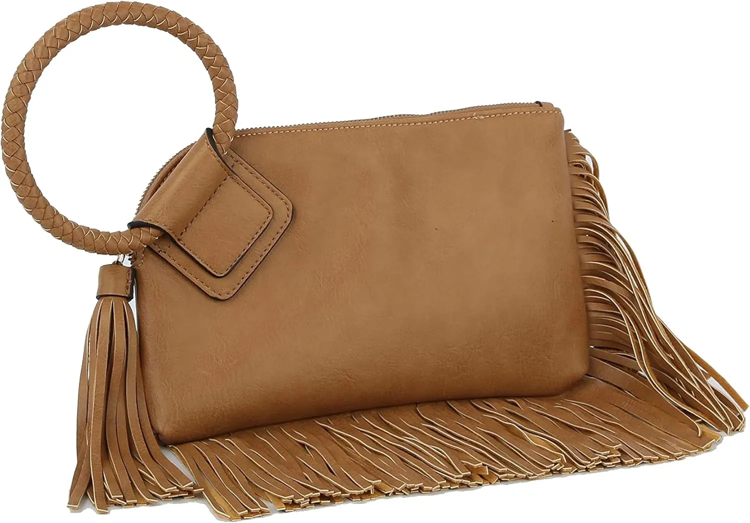 Womens Clutch Purse Wristlet Wallet Evening w/Hand Strap Casual Formal Vegan Leather - Metro Muse