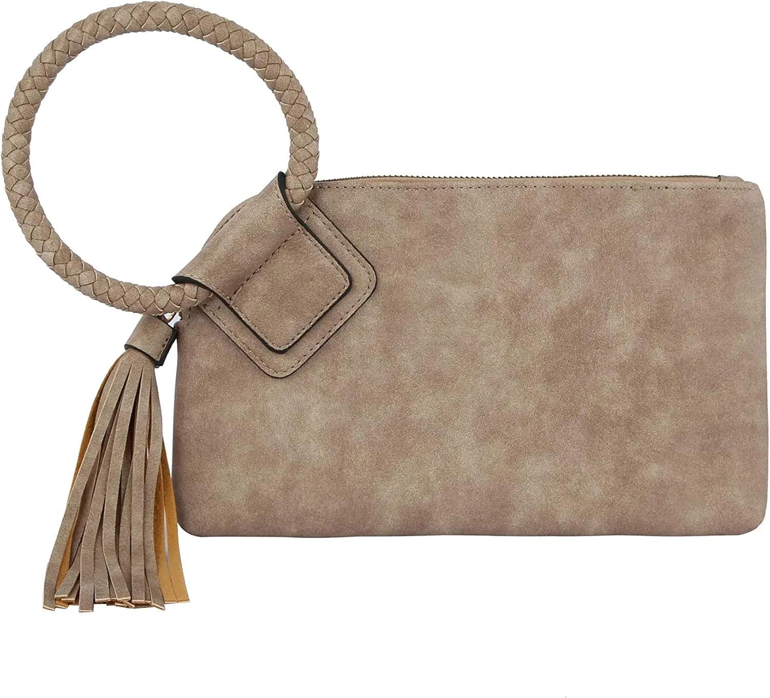 Womens Clutch Purse Wristlet Wallet Evening w/Hand Strap Casual Formal Vegan Leather - Metro Muse