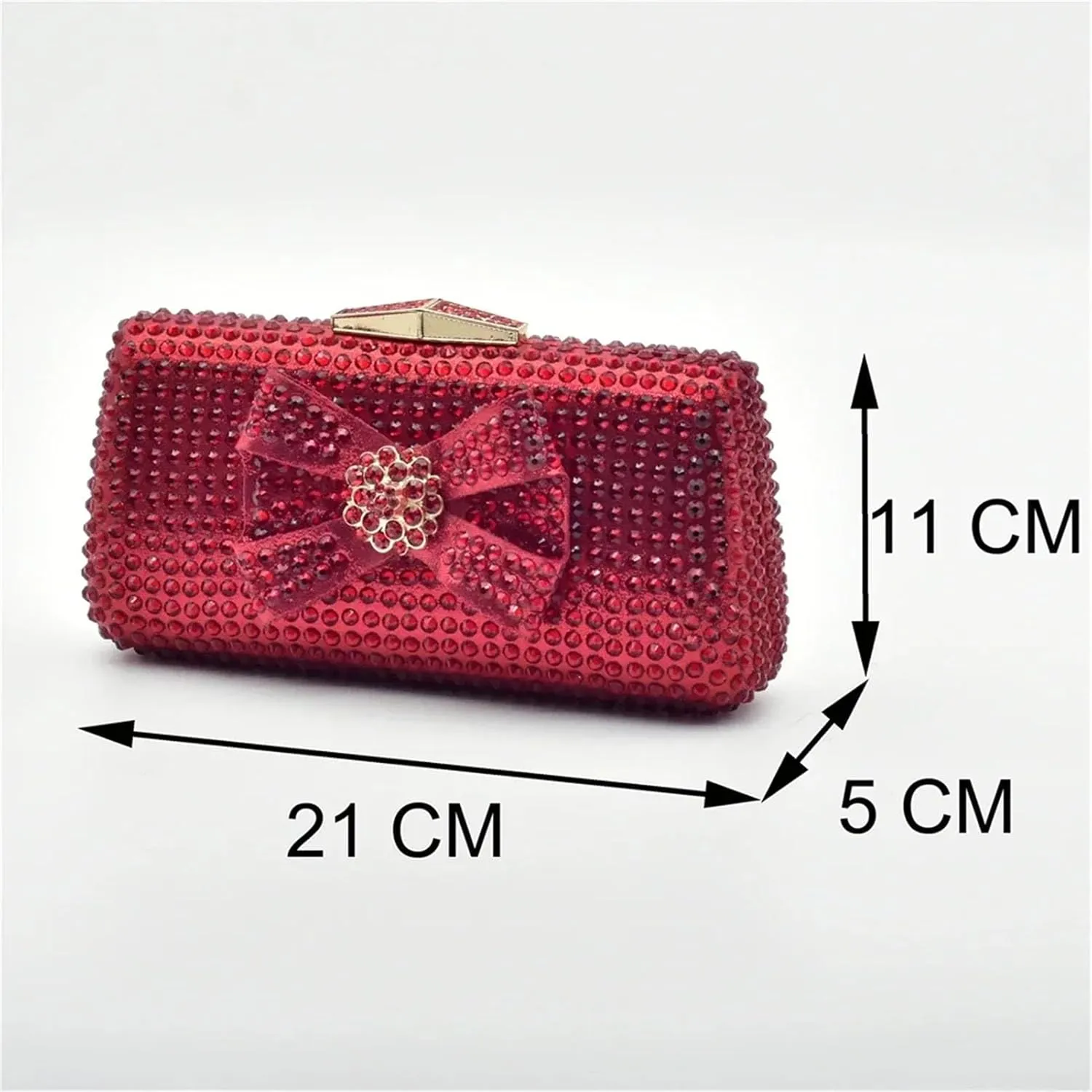 Women's Italian Summer Party Shoe & Bag Set - Luxury Designer High Heel Pumps with Crystal Clutch, Perfect for Evening Events