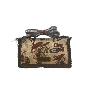 Wrangler Printed Crossbody Clutch Bag
