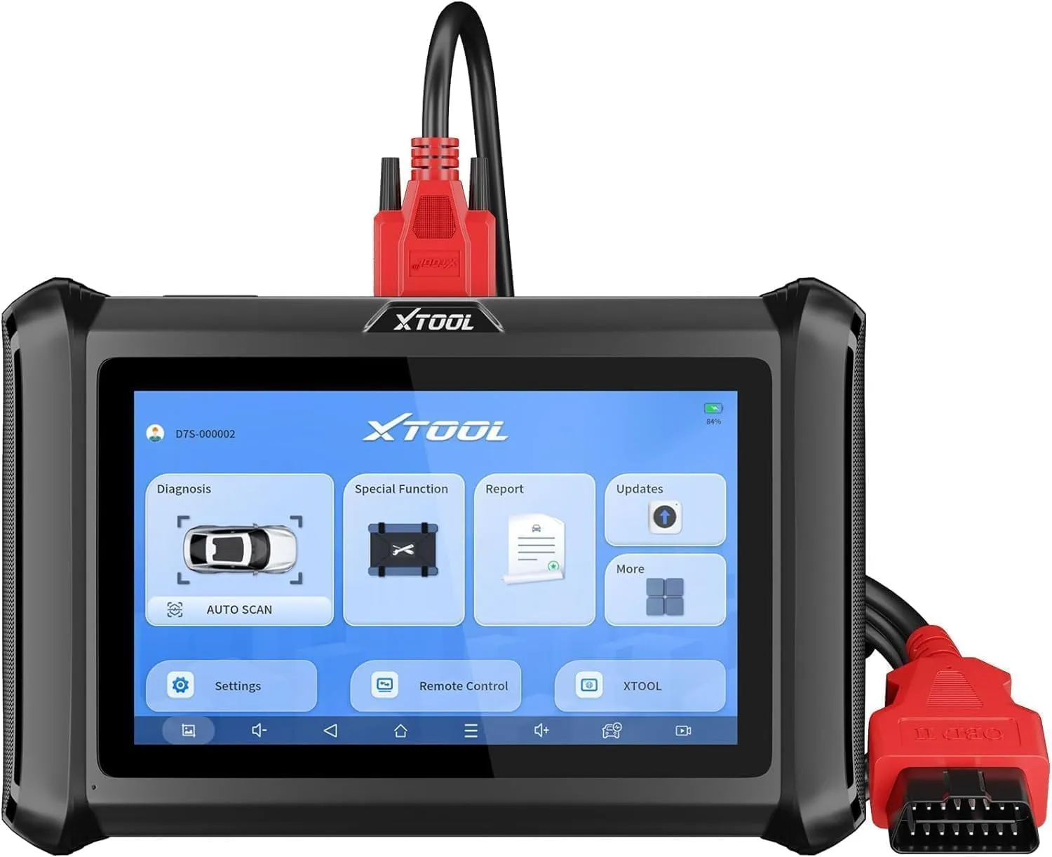 XTOOL D7S Bidirectional Scan Tool: 2025 OBD2 Scanner Diagnostic Tool with ECU Coding, Active Tests, FCA AutoAuth, 36  Resets, All-System, PMI, V.A.G Guide, Crankshaft Relearn, DoIP/CAN FD, 3-Yr Update