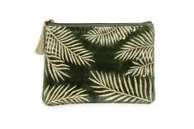 Zoda - Fabulous Ferns Clutch Bag, Olive Green